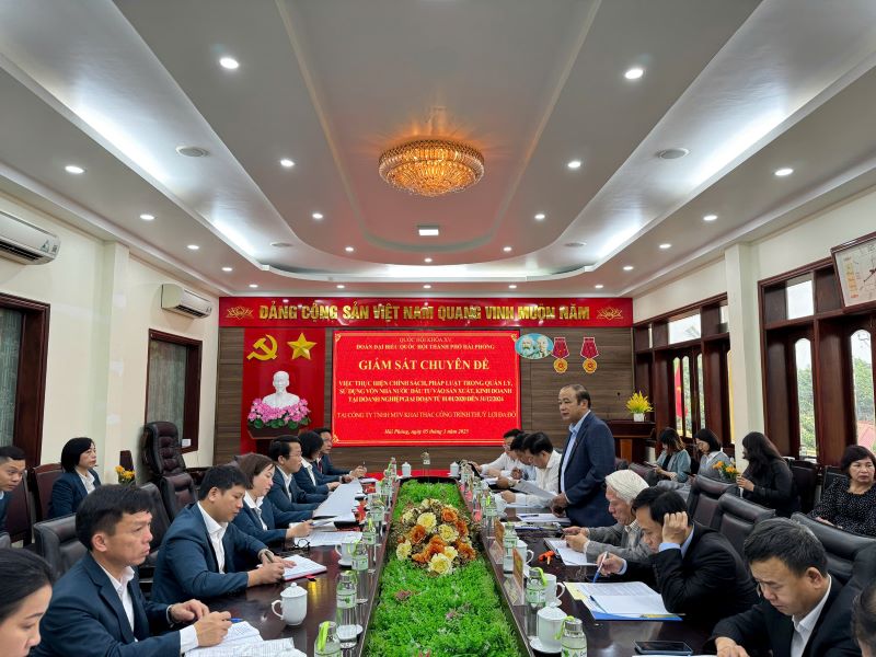 Công ty TNHH MTV Khai thác công trình thủy lợi Đa Độ: Đề nghị tháo gỡ nhiều khó khăn do quy định của các Luật chưa đồng bộ